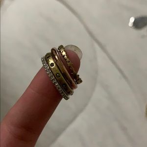 Rings stack from lucky brand